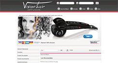 Desktop Screenshot of pro-vision-hair.net