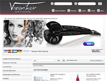 Tablet Screenshot of pro-vision-hair.net